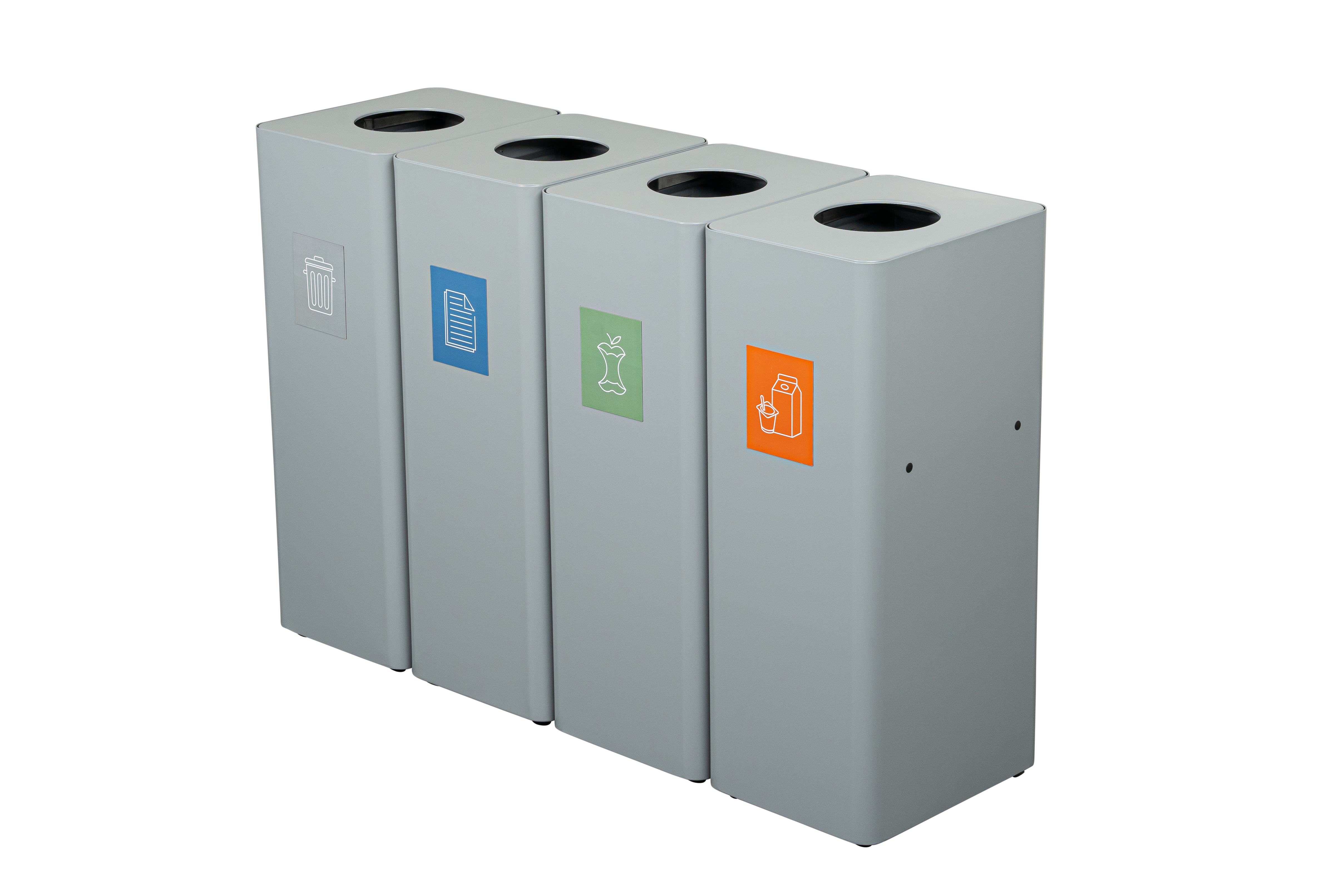 Poubelle Ergofy 60 litres gris